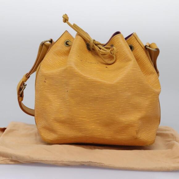 LOUIS VUITTON Epi Petit Noe Shoulder Bag Yellow M44109 - Picture 12 of 16